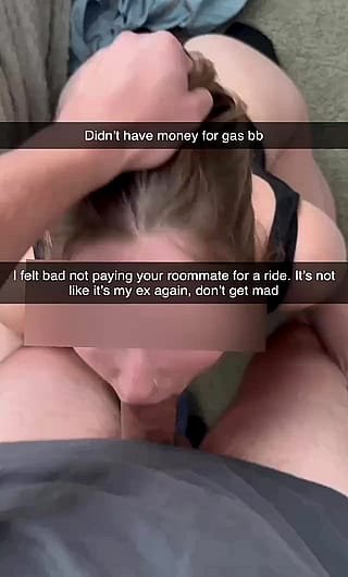 I'm addicted to deepthroating his hung roommate's massive cock behind his back 💦'