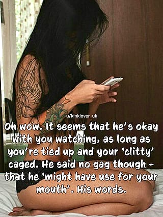 Gagging for more, slut! What's next, your tight ass?'