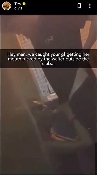 Drunk Slut Gets Caught Sucking Off Stranger in Club'