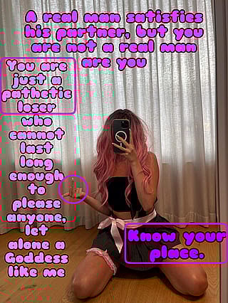 Total Beta Loser Deserves Nothing But Goddess's Foot'