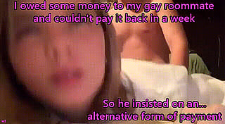 It’s not gay, I was just trying to pay my friend back'