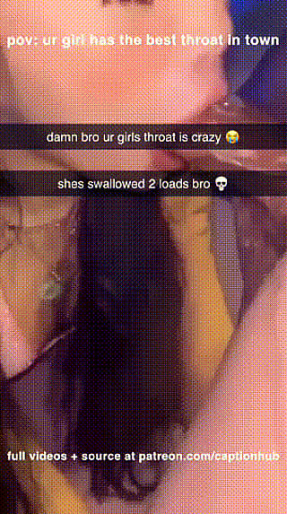 everyone wants to try out ur girl's throat.. 😒'