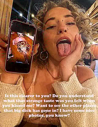 The best way to announce to your man that he's now a cuckold?'