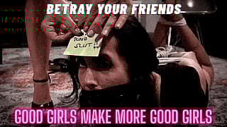 Force your friends to accept what they are. Feed them to perverts.'