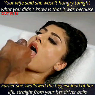 Kiss your wife'