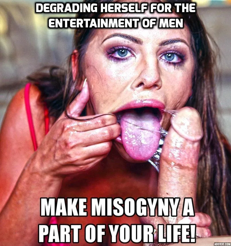 You’re nothing but porn for my enjoyment bitch, now humiliate yourself for my pleasure picture 1 of 1