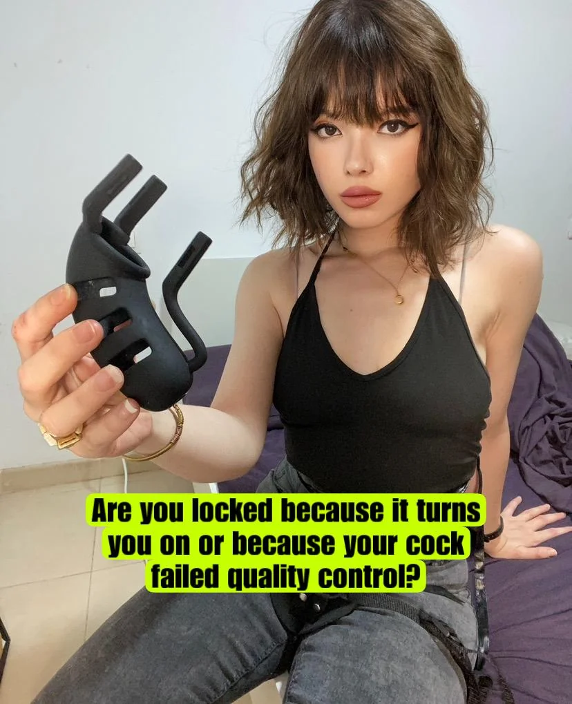 Are you locked because it turns you on? [oc] picture 1 of 1