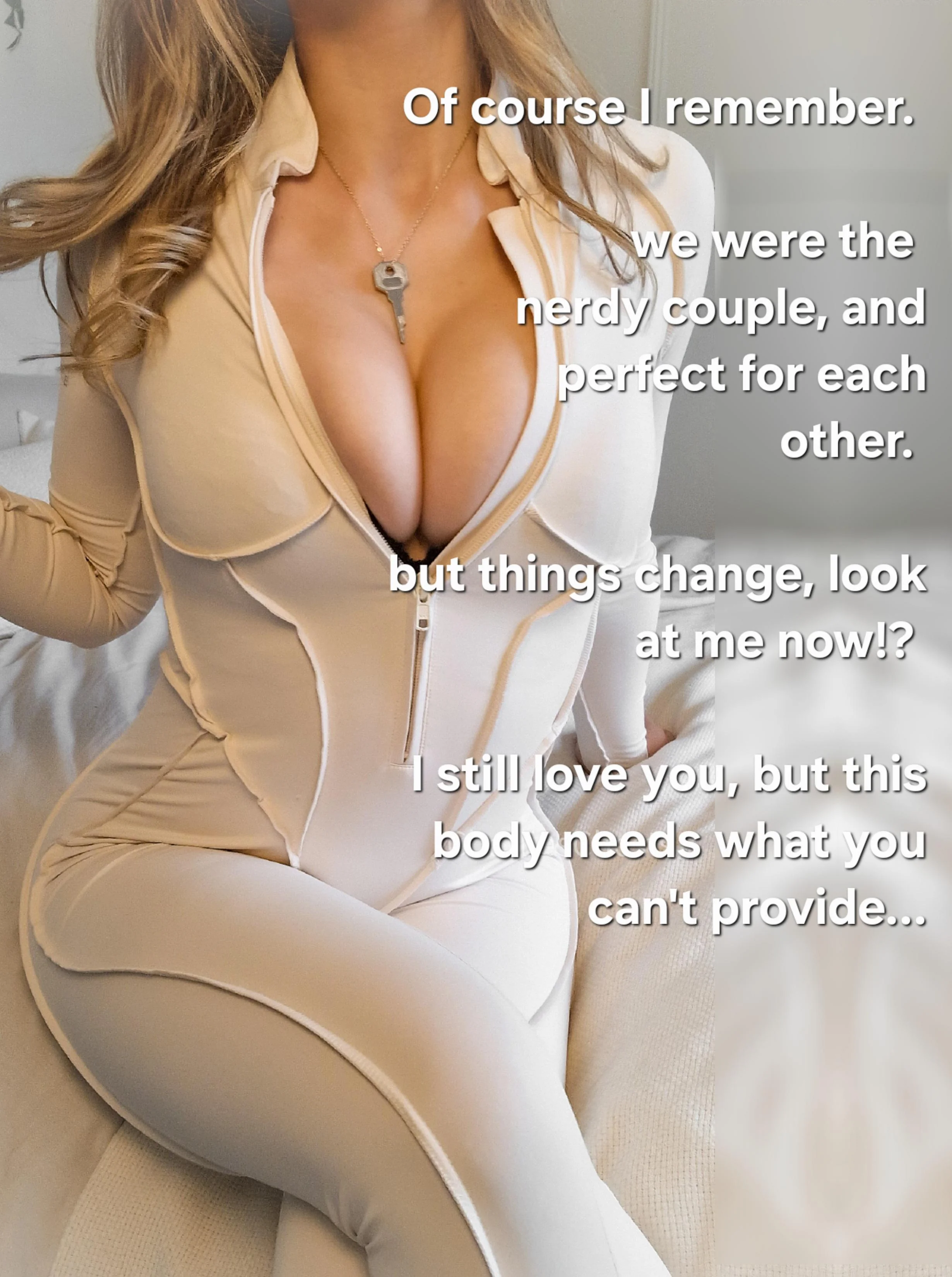 Your pathetic locked cock ain't cutting it, I need a real man to fill me up picture 1 of 1
