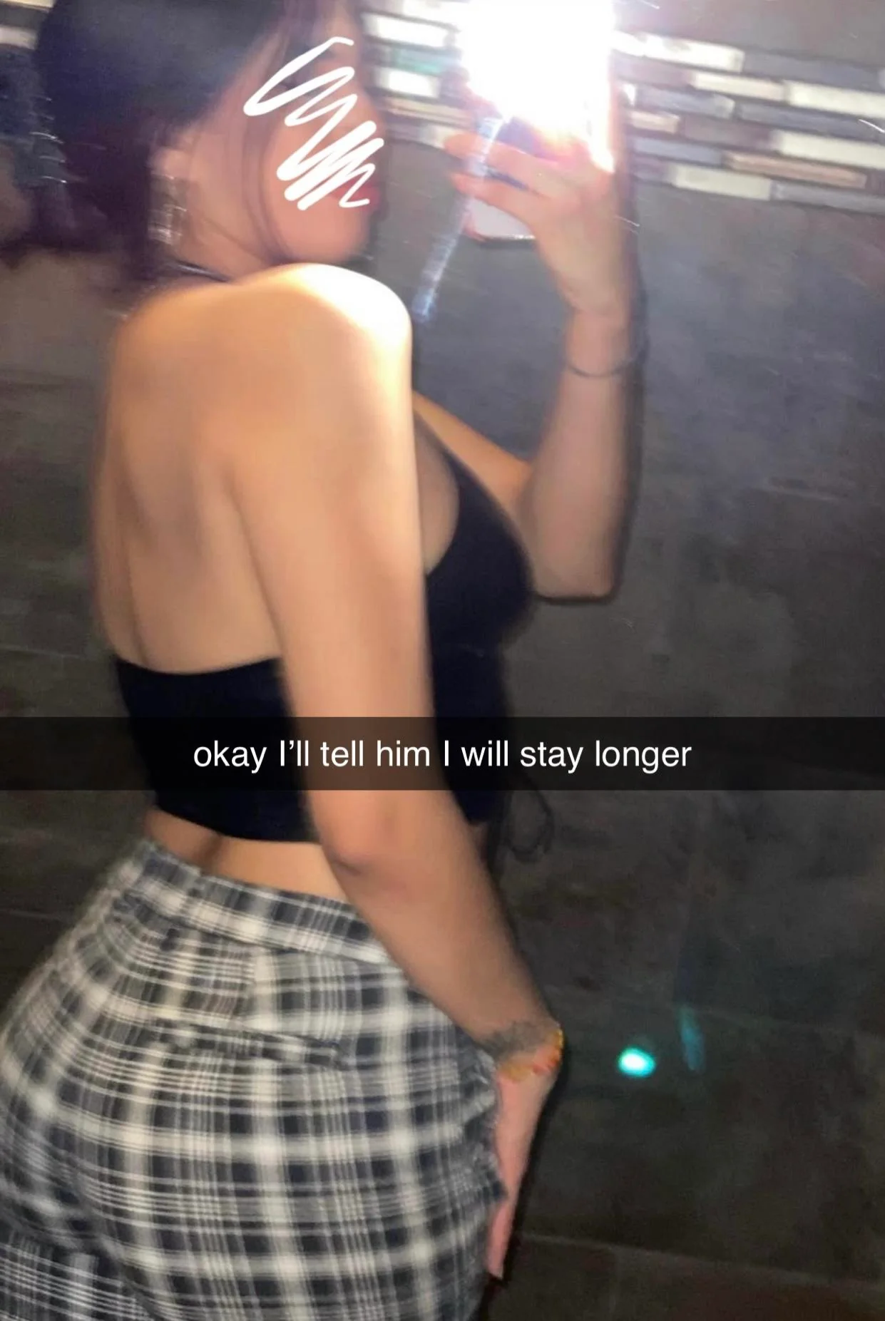 Her Dirty Secret: Skipped the Party for My Place picture 1 of 6