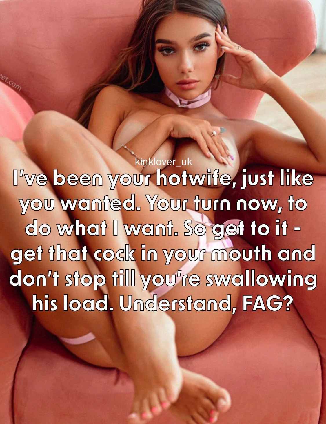 Harsh, but only fair… [ImageFap: kinklover_uk] picture 1 of 1