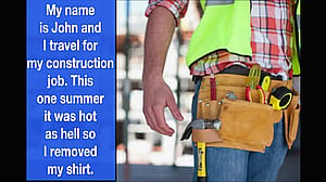 The hazards of working construction…..'