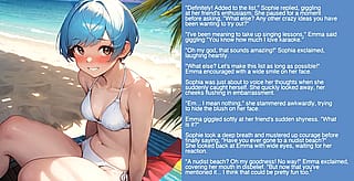 Not So Nudist Beach: Chapter 2 [Lesbian][Wholesome]'