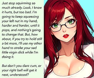 Stop squirming so much [AI Image] (punishment81 on ImageFap)'