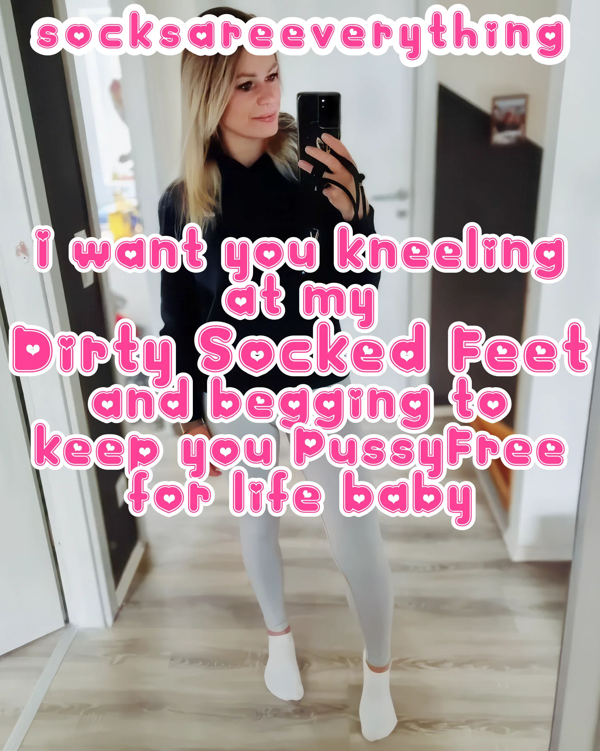 You know you should be kneeling at my socked feet begging me to keep you as pussyfree beta loser for life baby! SocksAreEverything2 on ImageFap picture 1 of 1