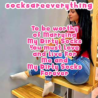 You should be marrying and breeding my dirty socks but first prove yourself worthy little beta loser! SocksAreEverything2 on ImageFap'