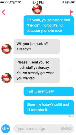 Her secret Tinder – Part 2 [Blackmail][Cheating] picture 5 of 20