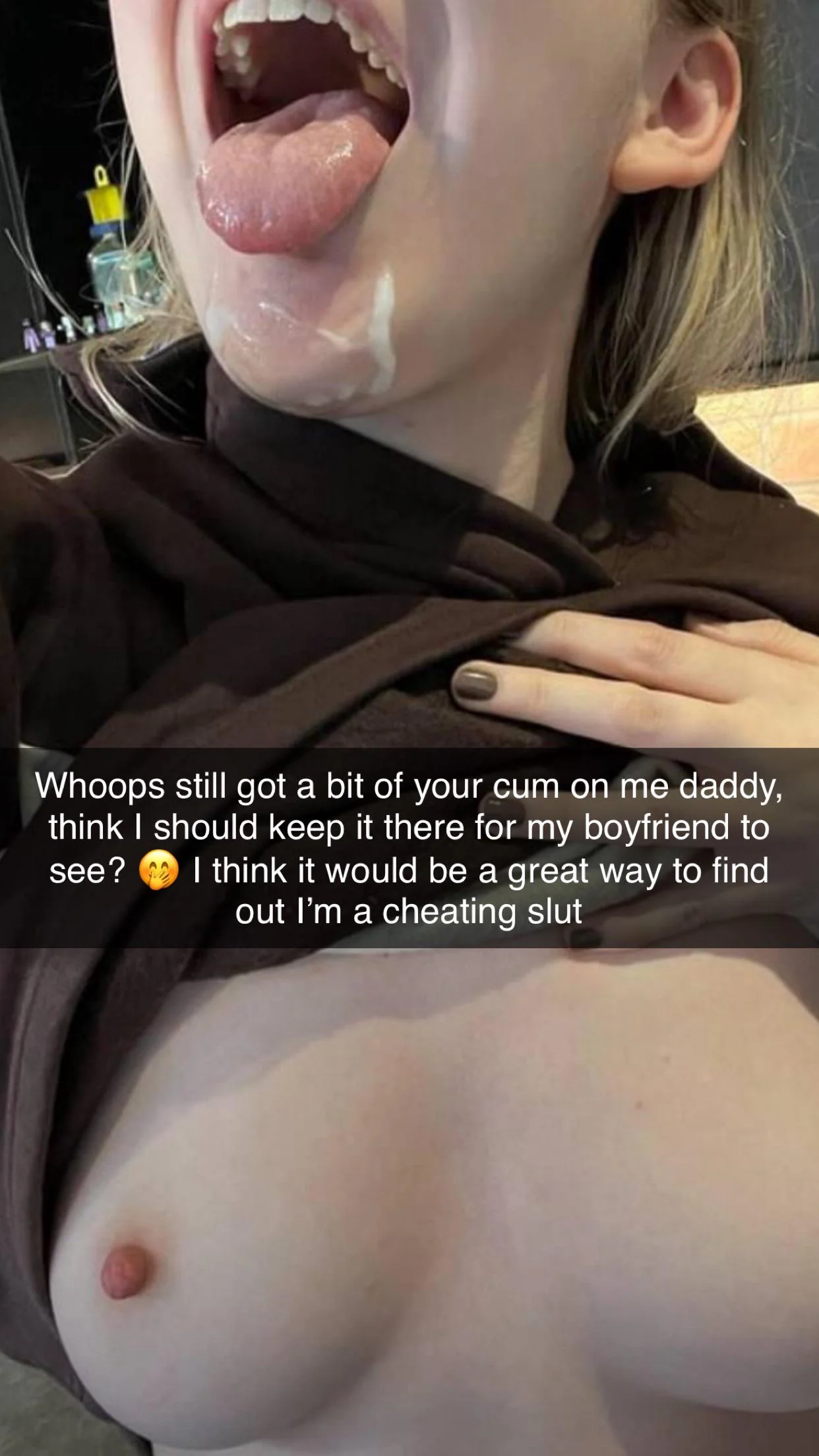 She’s a cheating slut, and mean about it too picture 1 of 1