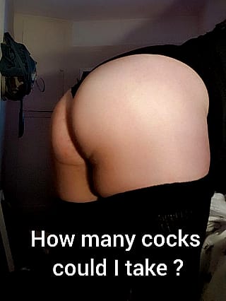 How many cocks could this GenZ slut take ?'