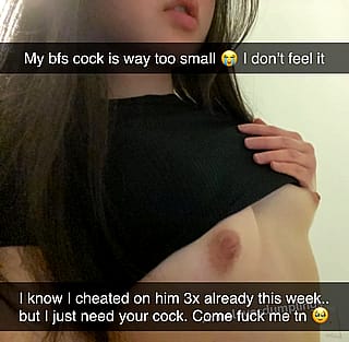 I need a bigger cock in me to fill my tight Asian pussy 🥹🥹'