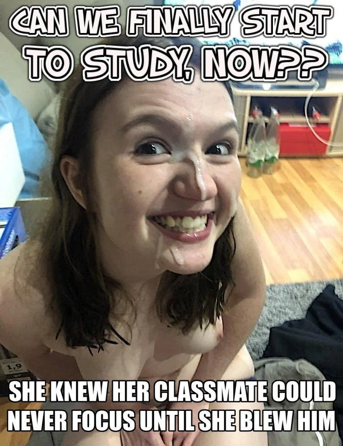 Your wife's freshman year at Uni, so many boys with dicks instead of brains. picture 1 of 1