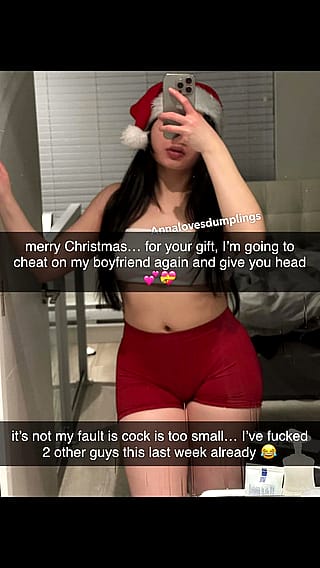 cheating on my bf for Christmas 😝 (18 Asian)'