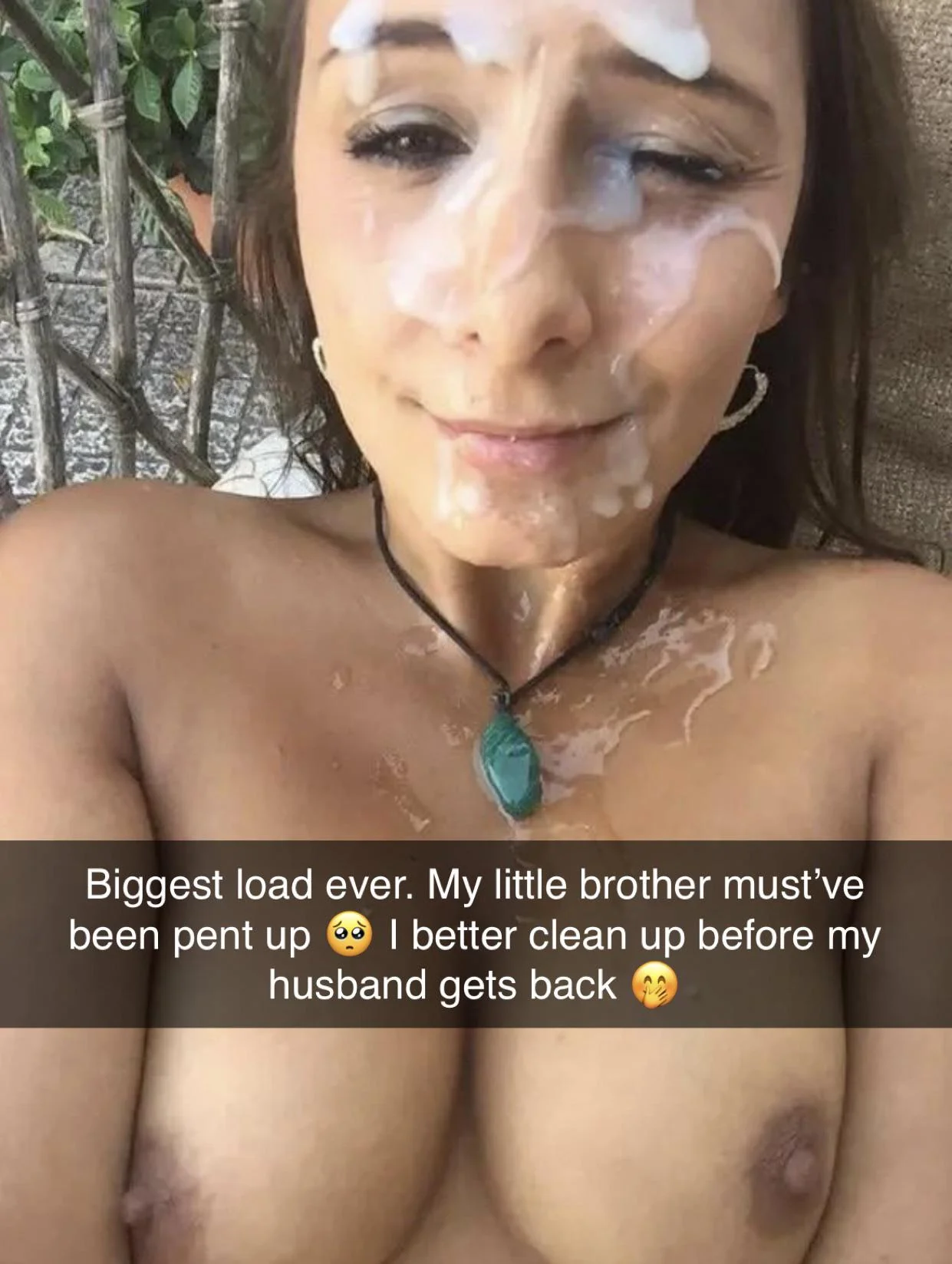 I drenched my sister in cum 🥵 picture 1 of 1