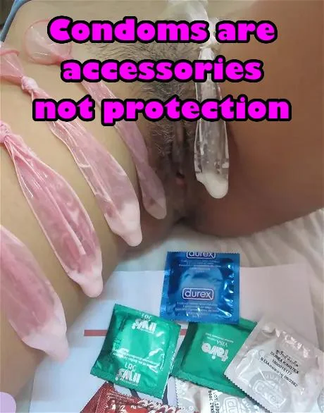 We use condoms if we want, you dont get to decide picture 1 of 1