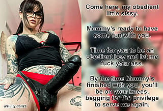 She'll make you the perfect sissy whore'