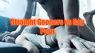 Straight Gooners vs Gay Porn'