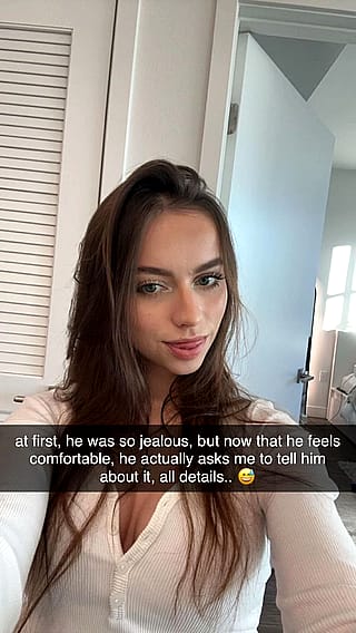 Heartless slut sent her boyfriend her past sex tapes with his friend, and now she’s going to cheat on him. It’s his fault. PART 1.'