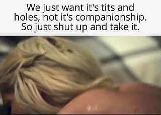 A silent slut is an obedient slut.'