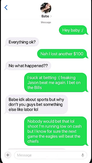 Betting your gf (part 1)'