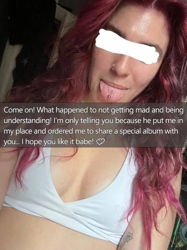 What do you do when your girl cucks you like this? picture 3 of 6