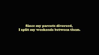 What my weekend feels like since my parents got divorced'