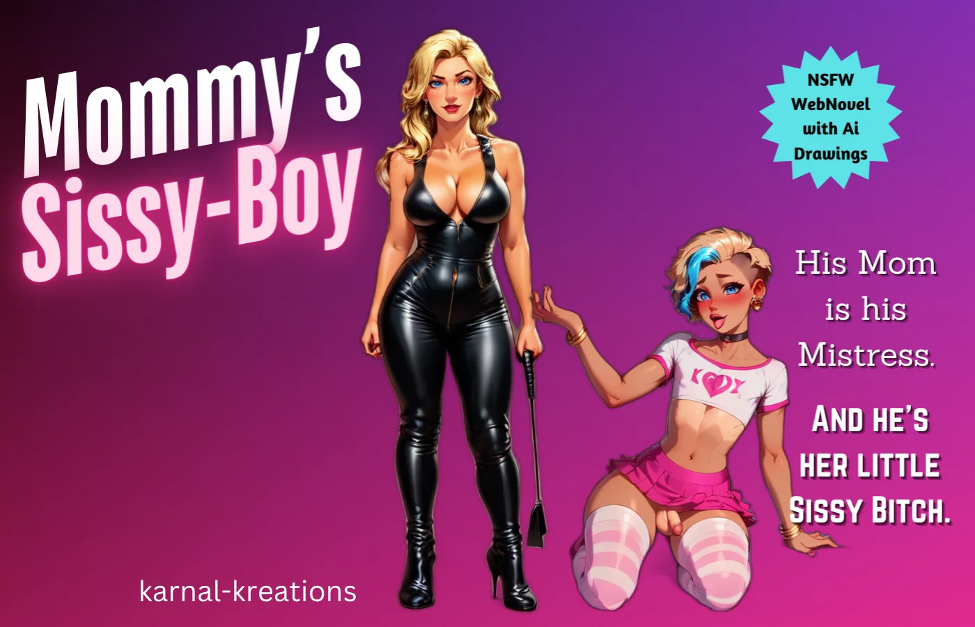 Mommy's Sissy Boy - An incestuous graphic novel (Ai Images) (All characters are 18 plus) picture 3 of 11