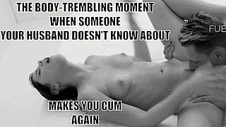 THE BODY-TREMBLING MOMENT WHEN SOMEONE YOUR HUSBAND DOESN'T KNOW ABOUT MAKES YOU CUM AGAIN - #MARRIEDWOMENCUMHARDER'