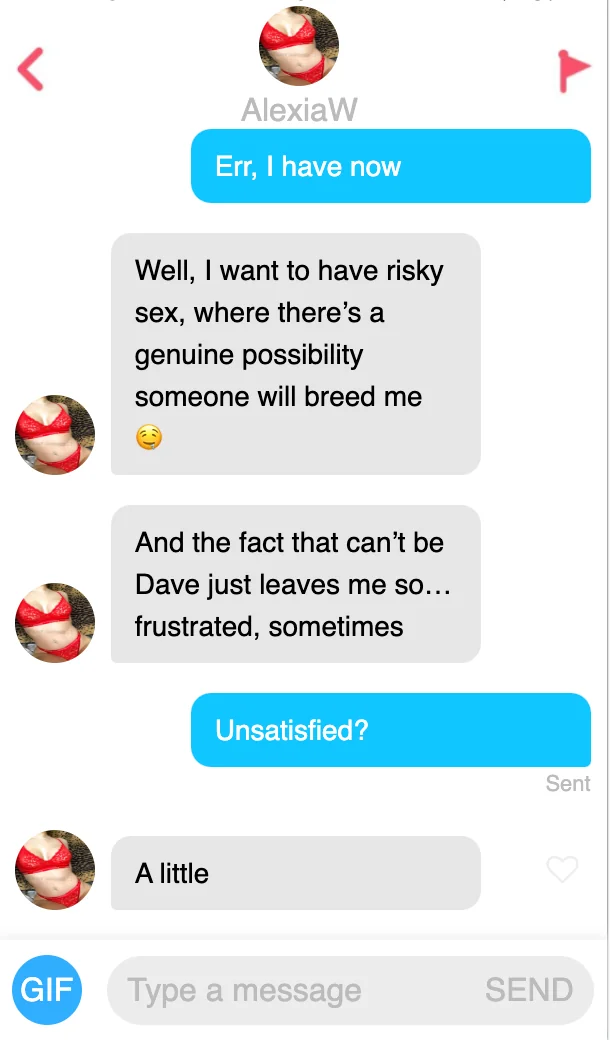 Her secret Tinder – Part 5 [Blackmail][Cheating] picture 17 of 20