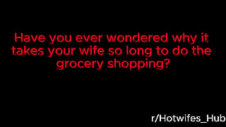 My wife loves to go shopping alone'