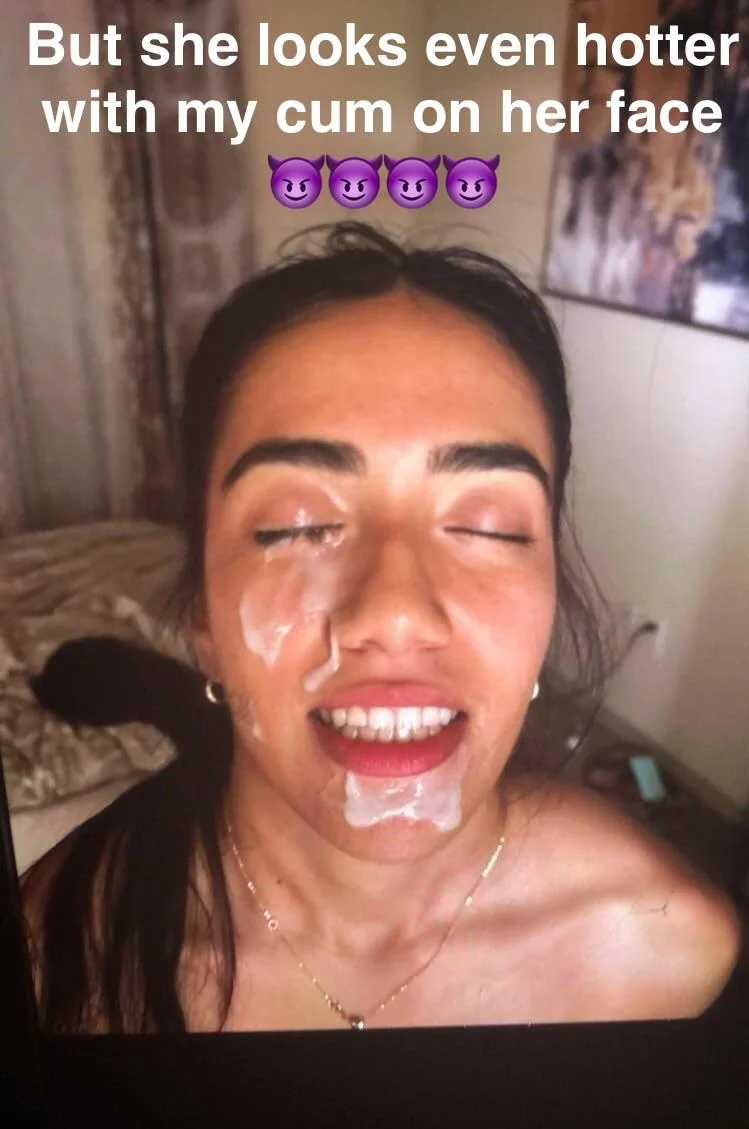 STORY: Your GF cheats on you with her BBC ex 😈 Swipe to see her pretty face painted with cum picture 3 of 8