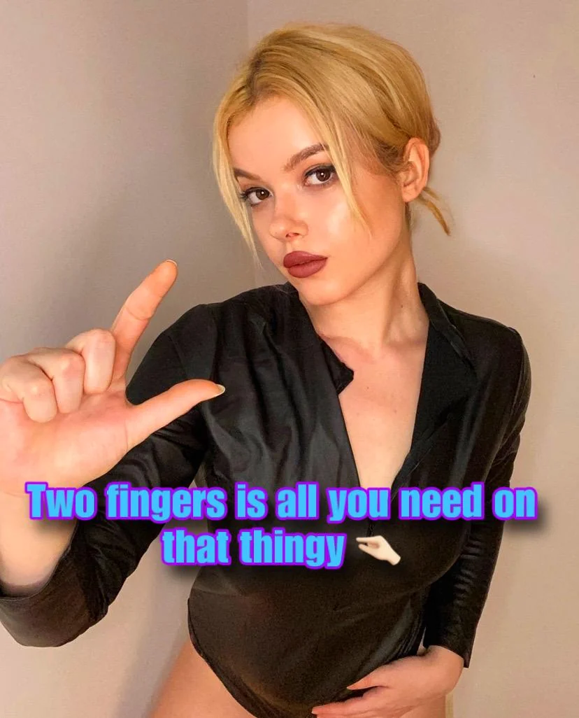 Two fingers... [no imagefap] [oc] picture 1 of 1