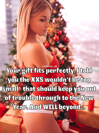 Maybe the key will be next years gift… [ImageFap: kinklover_uk]'