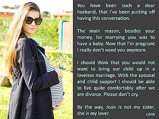 After he got me pregnant, I divorced him to live with my lesbian girlfriend.'