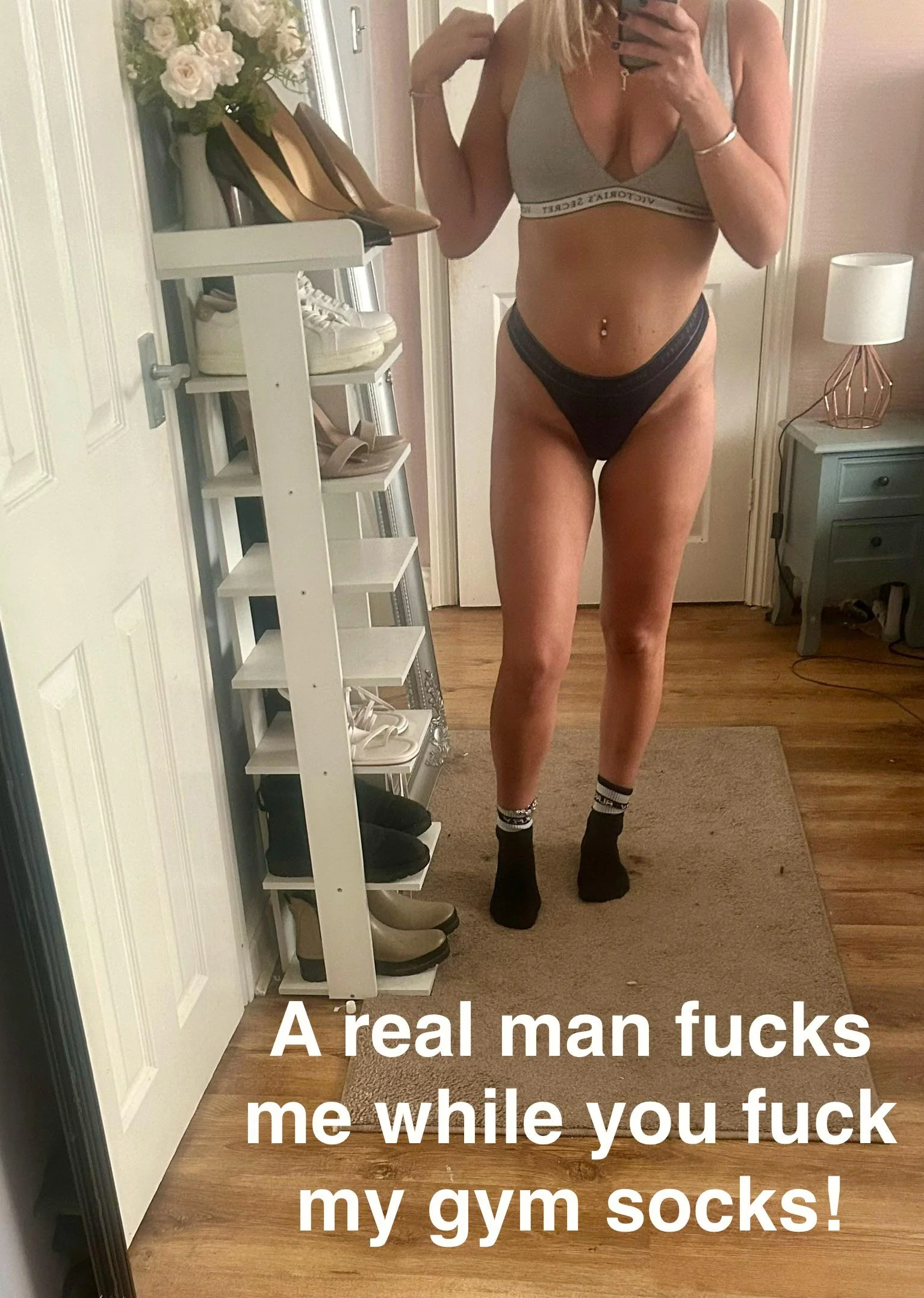 A real man gets to fuck me … guess what you get? picture 1 of 1