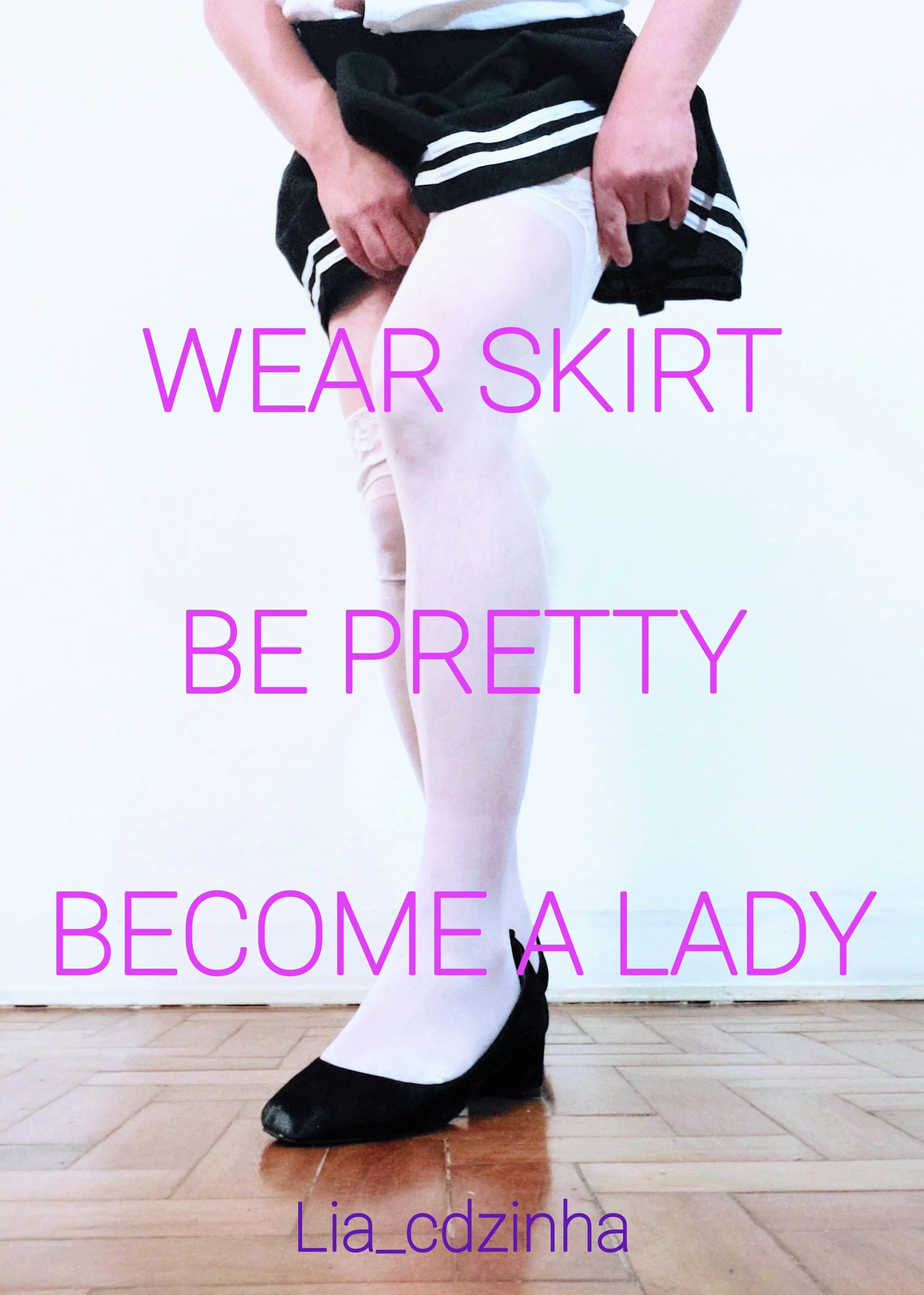 Wear skirt, be pretty, become a lady picture 1 of 1