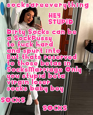 If you get and marry my socks you can not only worship and admire, sniff but also breed beta loser! SocksAreEverything2 on ImageFap'