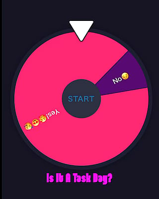 (Updated) Day 1 Sissy Tasks Spin The Wheel'