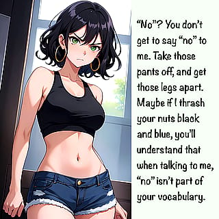 She doesn't like what you said [AI Image] (punishment81 on ImageFap)'