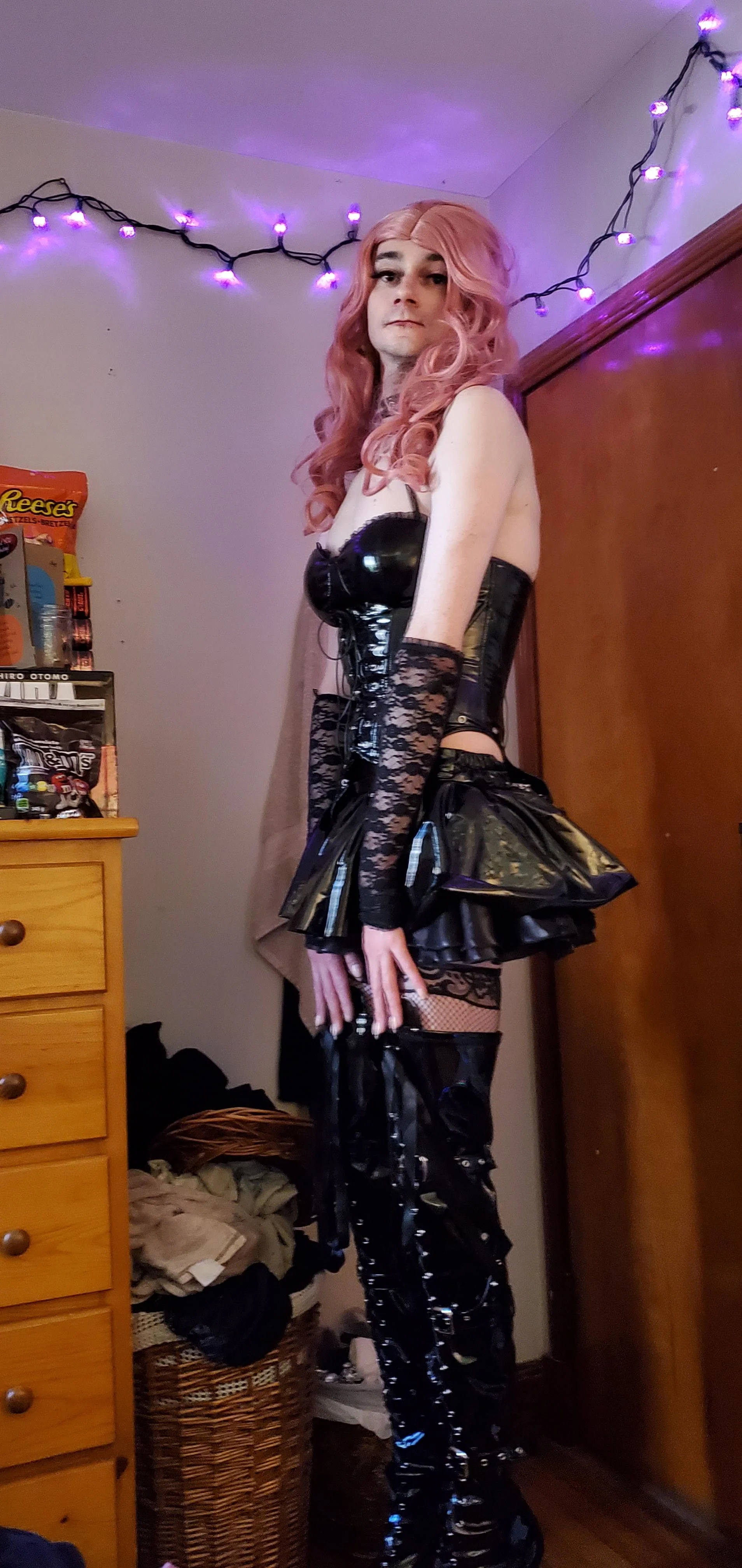 Please use these to make captions. Be as dirty and degrading as you want. I love sissy captions and want these photos of me to be used for your pleasure. Share them wherever you want. I want as many people as possible to see them. picture 14 of 16