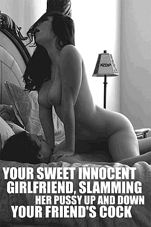 Your sweet and innocent girlfriend'