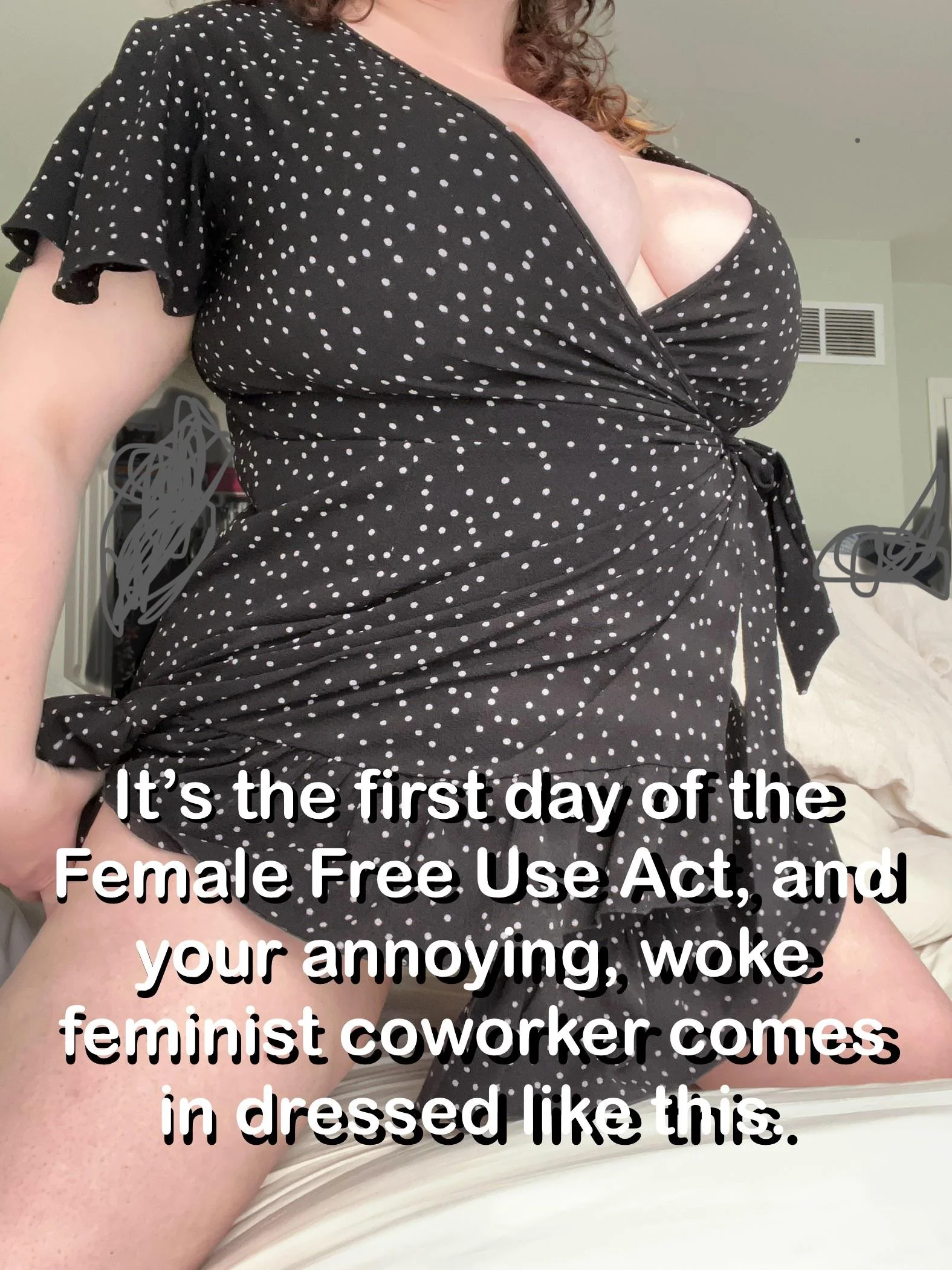 The first day of Free Use is the hardest for feminist sluts like me picture 2 of 4